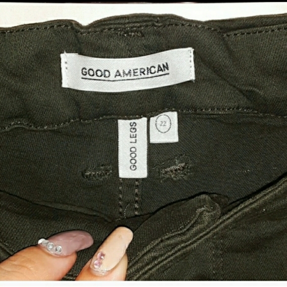 Good American • Olive Good Legs Skinny - Picture 7 of 8